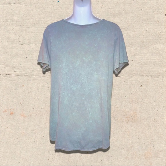 LulaRoe acid wash tie dye tee - Picture 2 of 3